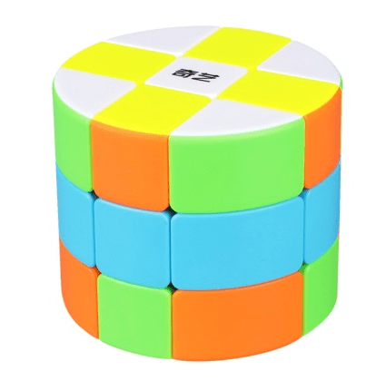 QiYi Cylinder (Barrel) 3x3 Cube Speed Cube Puzzle - DailyPuzzles