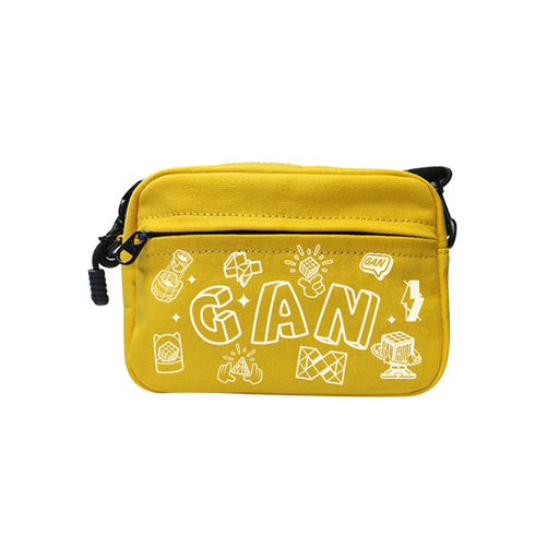 GAN Musette Bag - Yellow - DailyPuzzles